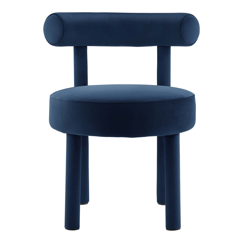 Toulouse Performance Velvet Dining Chair - Set of 2 By Modway - EEI-6706 | Dining Chairs | Modishstore - 27