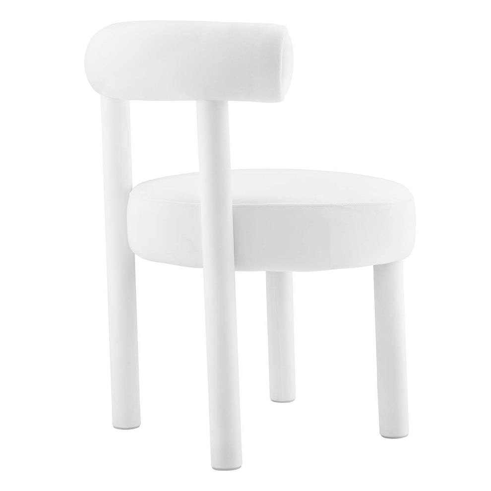 Toulouse Performance Velvet Dining Chair - Set of 2 By Modway - EEI-6706 | Dining Chairs | Modishstore - 36