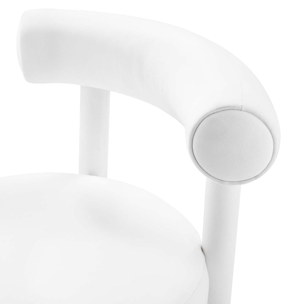Toulouse Performance Velvet Dining Chair - Set of 2 By Modway - EEI-6706 | Dining Chairs | Modishstore - 38