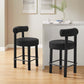 Toulouse Boucle Fabric Counter Stool - Set of 2 By Modway - EEI-6707 | Counter Stools | Modishstore - 1