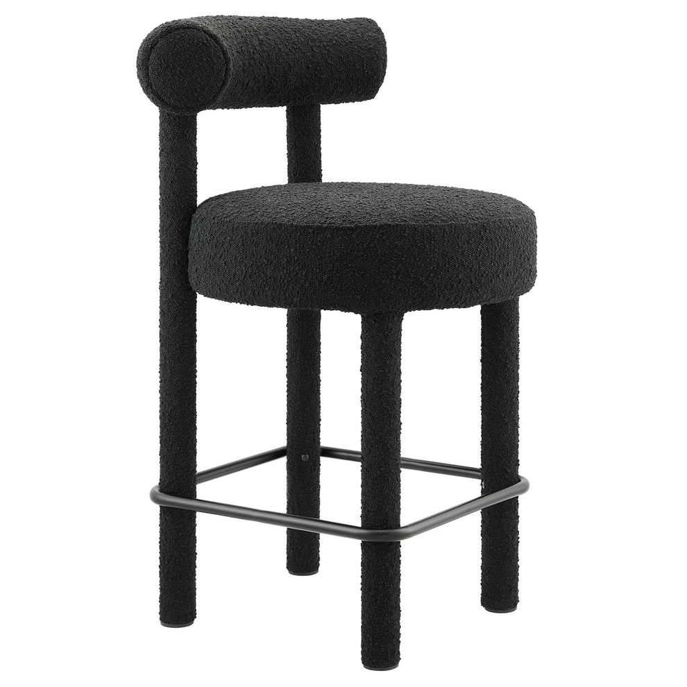 Toulouse Boucle Fabric Counter Stool - Set of 2 By Modway - EEI-6707 | Counter Stools | Modishstore - 4