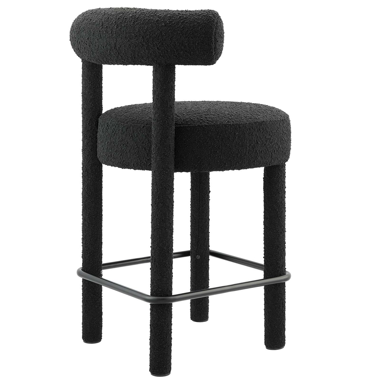 Toulouse Boucle Fabric Counter Stool - Set of 2 By Modway - EEI-6707 | Counter Stools | Modishstore - 6