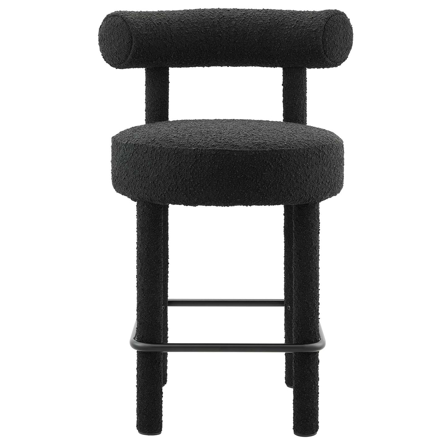 Toulouse Boucle Fabric Counter Stool - Set of 2 By Modway - EEI-6707 | Counter Stools | Modway - 7
