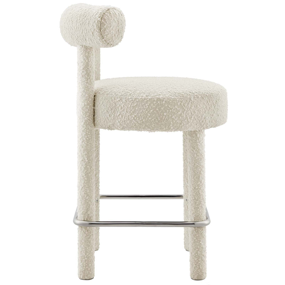 Toulouse Boucle Fabric Counter Stool - Set of 2 By Modway - EEI-6707 | Counter Stools | Modishstore - 15