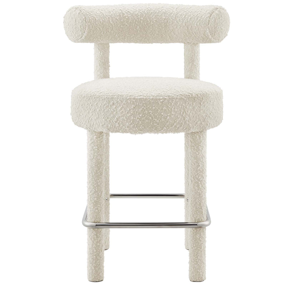 Toulouse Boucle Fabric Counter Stool - Set of 2 By Modway - EEI-6707 | Counter Stools | Modishstore - 17