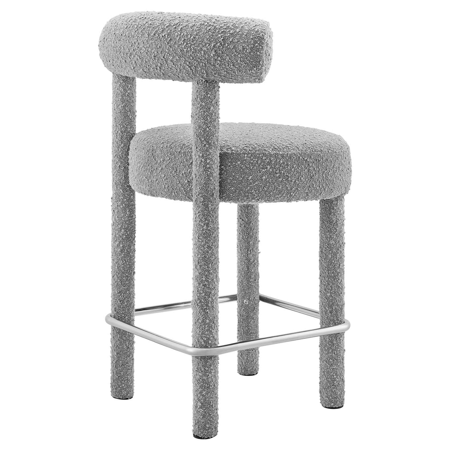 Toulouse Boucle Fabric Counter Stool - Set of 2 By Modway - EEI-6707 | Counter Stools | Modishstore - 26