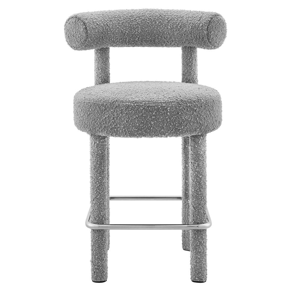 Toulouse Boucle Fabric Counter Stool - Set of 2 By Modway - EEI-6707 | Counter Stools | Modishstore - 27