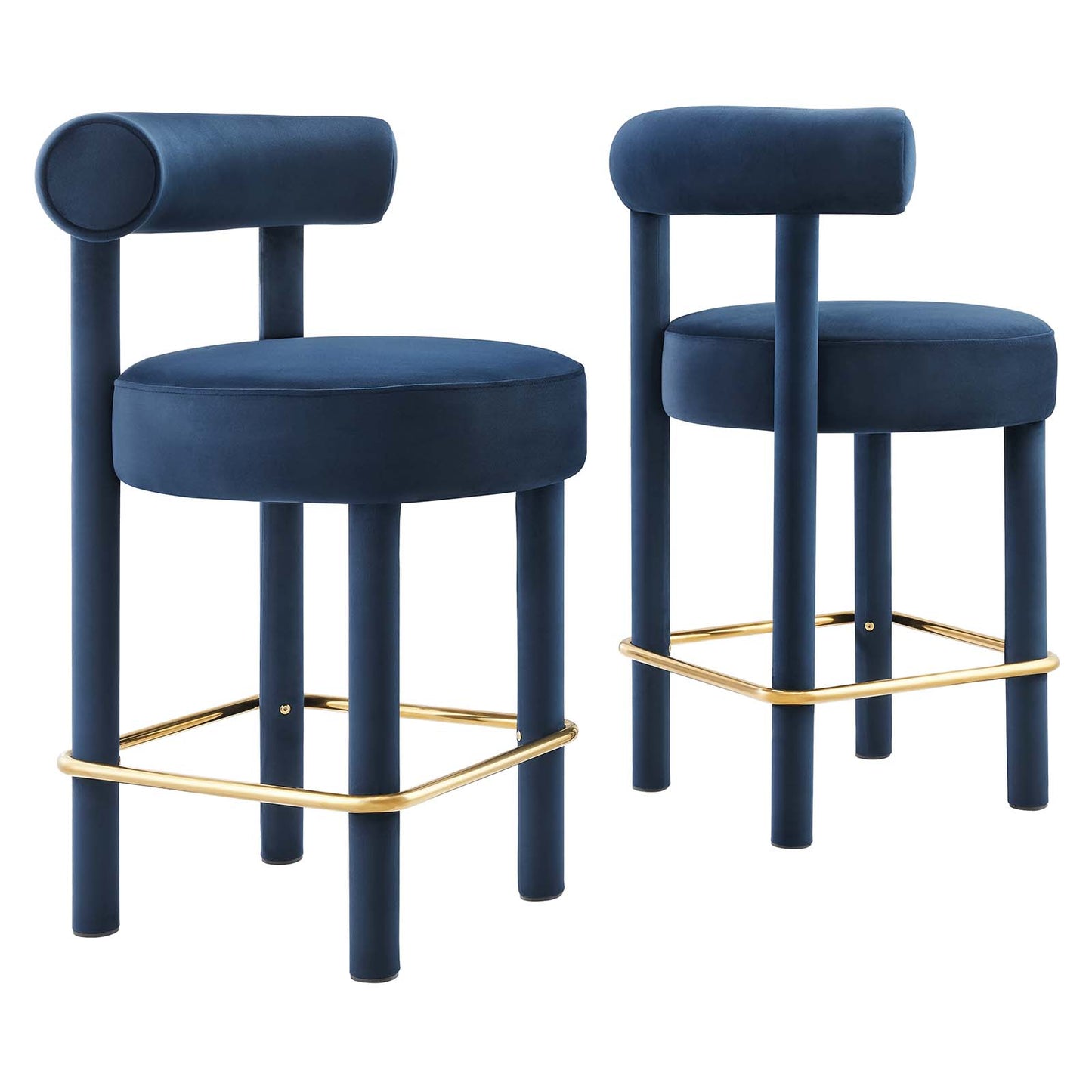 Toulouse Performance Velvet Counter Stool - Set of 2 By Modway - EEI-6708 | Counter Stools | Modishstore - 21