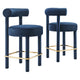Toulouse Performance Velvet Counter Stool - Set of 2 By Modway - EEI-6708 | Counter Stools | Modway - 21