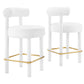 Toulouse Performance Velvet Counter Stool - Set of 2 By Modway - EEI-6708 | Counter Stools | Modway - 31