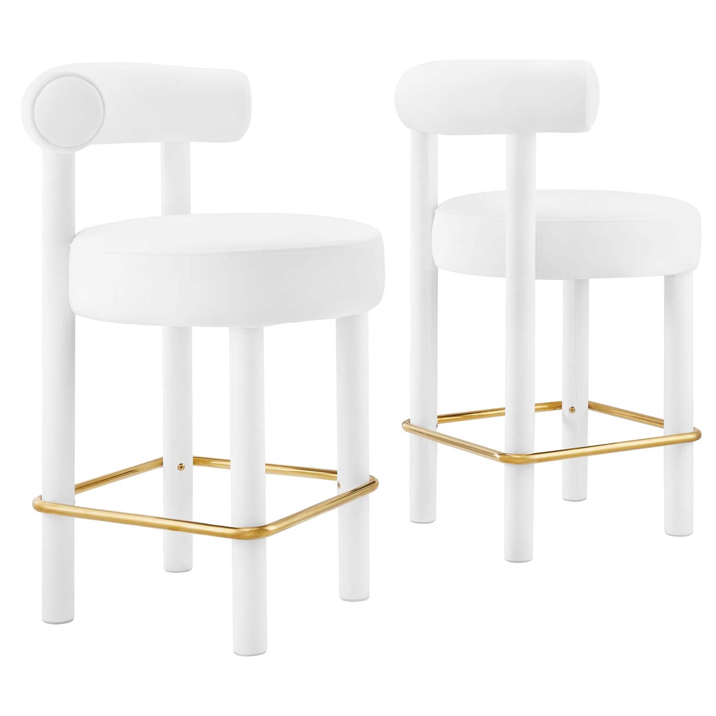 Toulouse Performance Velvet Counter Stool - Set of 2 By Modway - EEI-6708 | Counter Stools | Modishstore - 31