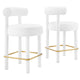 Toulouse Performance Velvet Counter Stool - Set of 2 By Modway - EEI-6708 | Counter Stools | Modishstore - 31