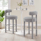 Toulouse Boucle Fabric Bar Stool - Set of 2 By Modway - EEI-6709 | Bar Stools | Modishstore - 23