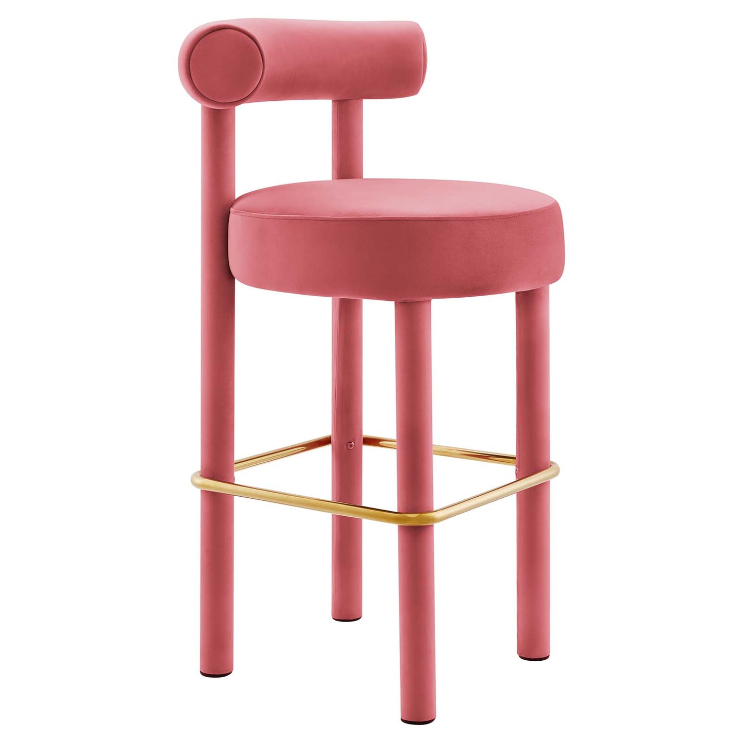 Toulouse Performance Velvet Bar Stool - Set of 2 By Modway - EEI-6710 | Bar Stools | Modishstore - 4