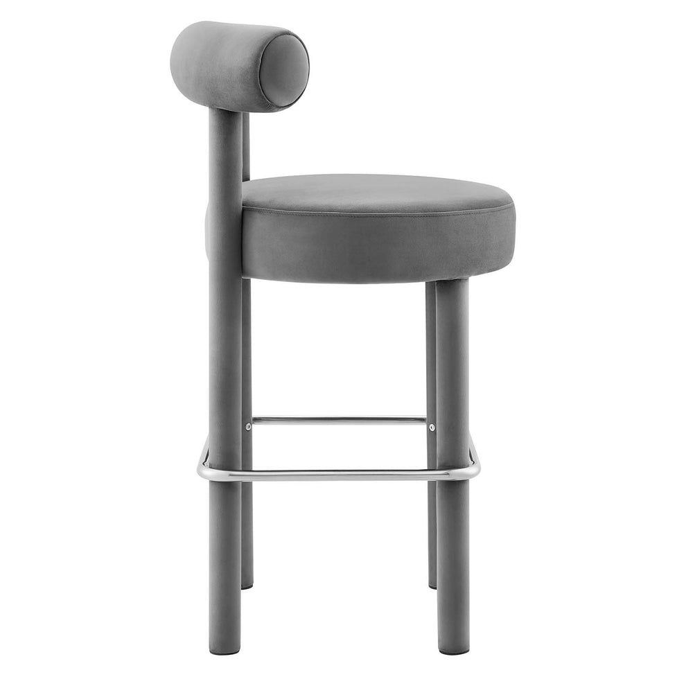 Toulouse Performance Velvet Bar Stool - Set of 2 By Modway - EEI-6710 | Bar Stools | Modishstore - 15