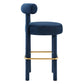 Toulouse Performance Velvet Bar Stool - Set of 2 By Modway - EEI-6710 | Bar Stools | Modishstore - 25