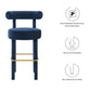 Toulouse Performance Velvet Bar Stool - Set of 2 By Modway - EEI-6710 | Bar Stools | Modishstore - 29