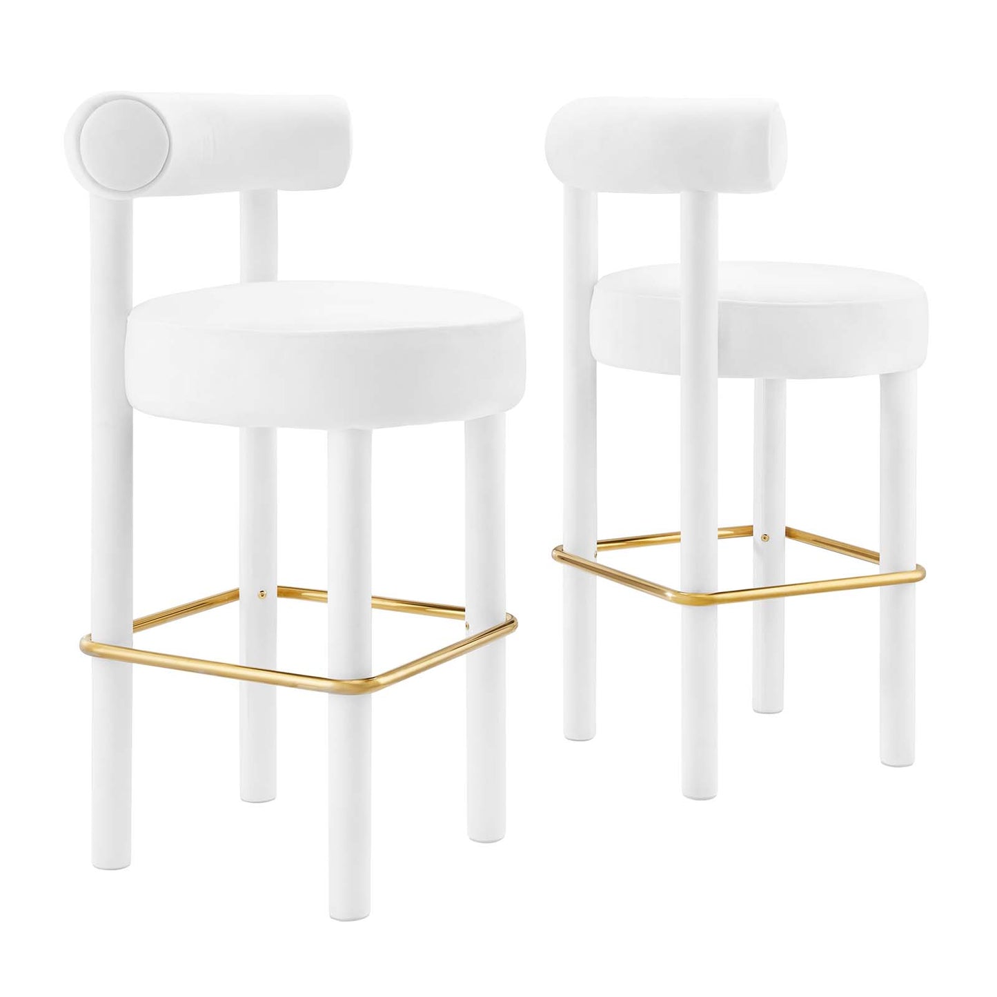 Toulouse Performance Velvet Bar Stool - Set of 2 By Modway - EEI-6710 | Bar Stools | Modishstore - 31