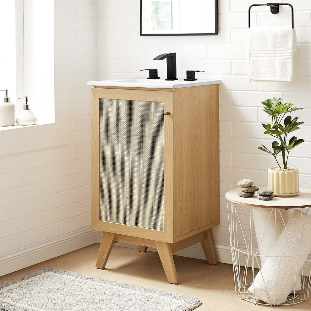 Soma 18” Bathroom Vanity By Modway - EEI-6711 | Bathroom Accessories | Modishstore - 1