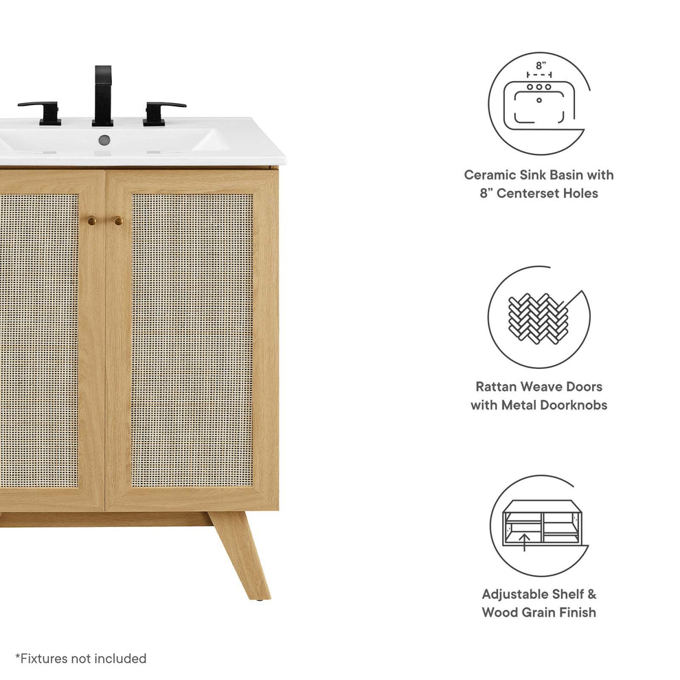 Soma 24” Bathroom Vanity By Modway - EEI-6713 | Bathroom Accessories | Modishstore - 13