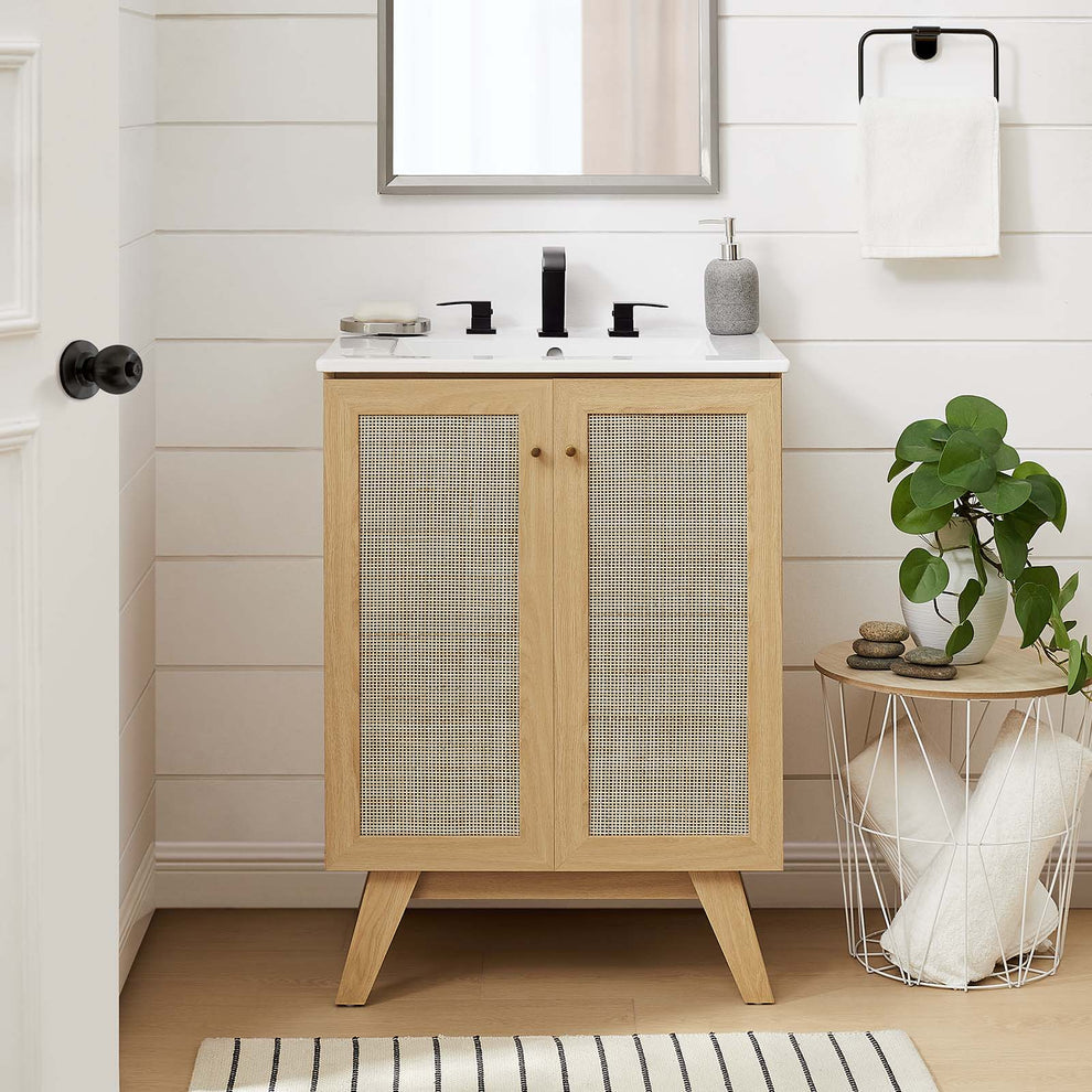 Soma 24” Bathroom Vanity By Modway - EEI-6713 | Bathroom Accessories | Modishstore - 1