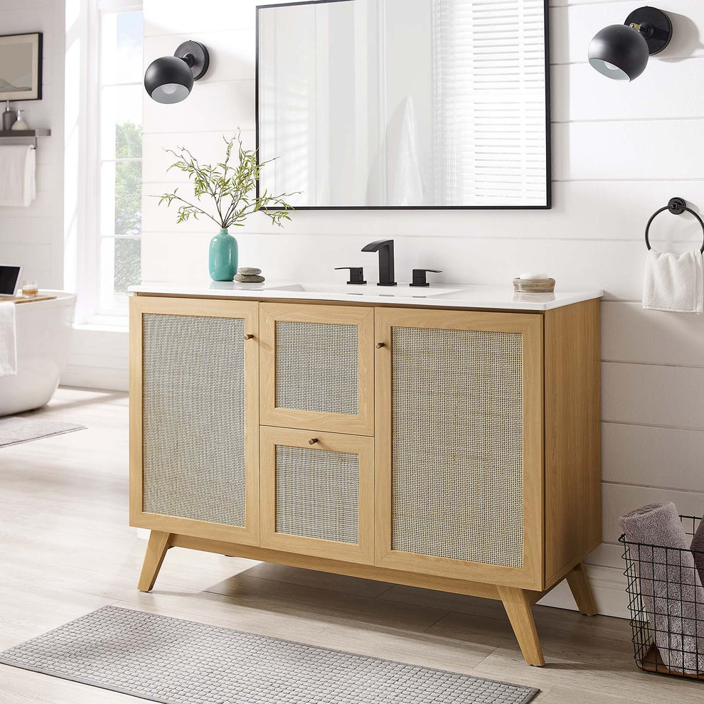 Soma 48” Single Sink Bathroom Vanity By Modway - EEI-6719 | Bathroom Accessories | Modishstore - 1