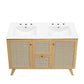 Soma 48” Double Sink Bathroom Vanity By Modway - EEI-6721 | Bathroom Accessories | Modishstore - 16