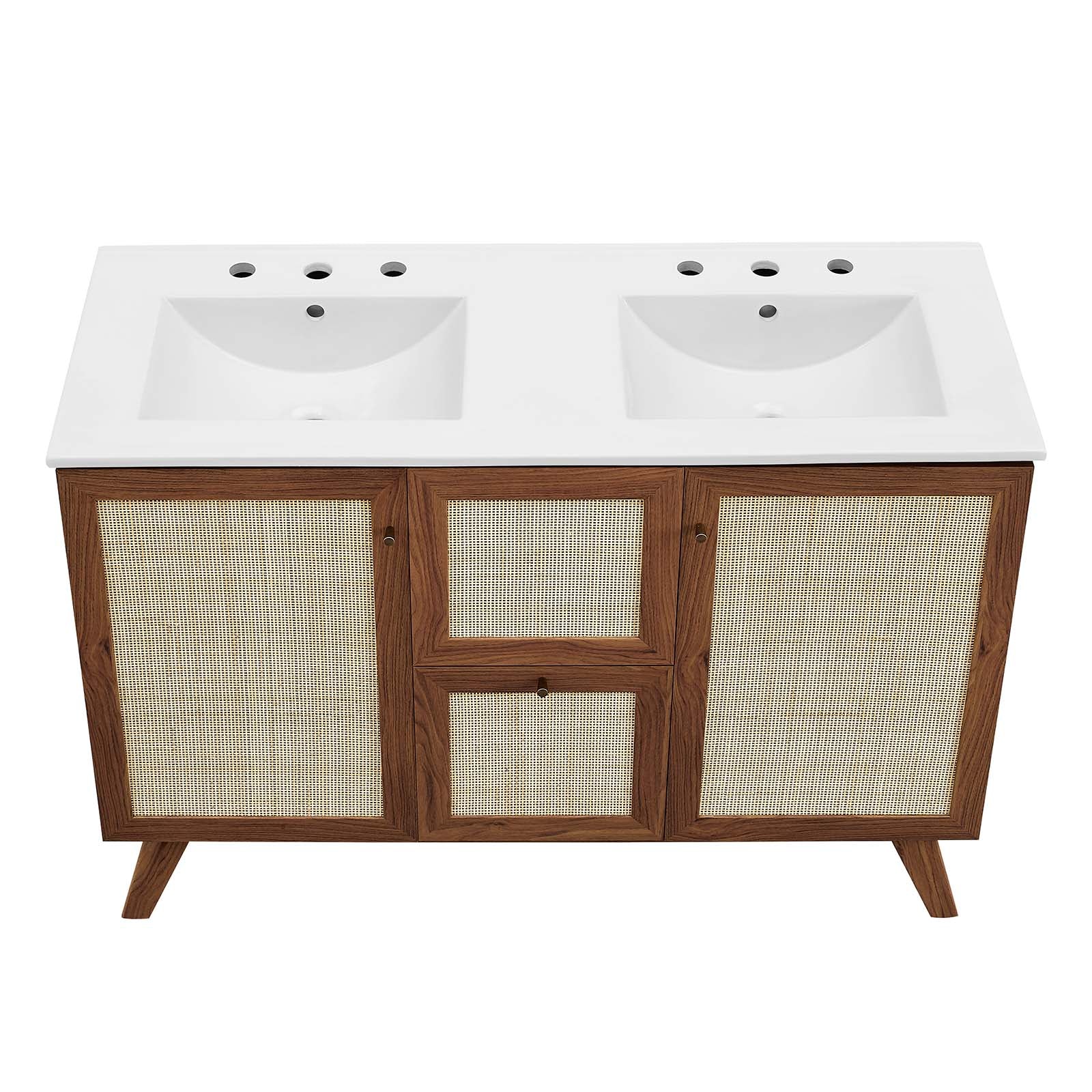 Soma 48” Double Sink Bathroom Vanity By Modway - EEI-6721 | Bathroom Accessories | Modishstore - 32