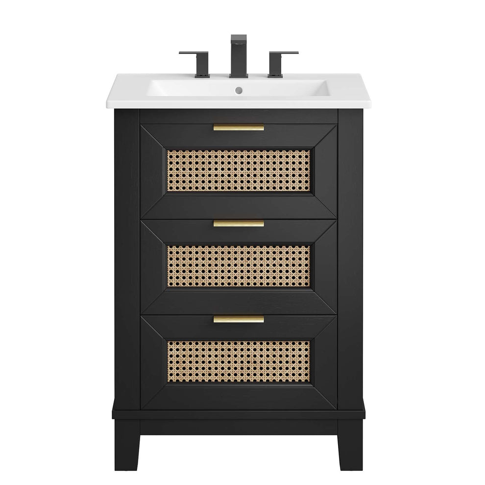 Dixie 24” Solid Wood Bathroom Vanity By Modway - EEI-6723 | Bathroom Accessories | Modishstore - 6