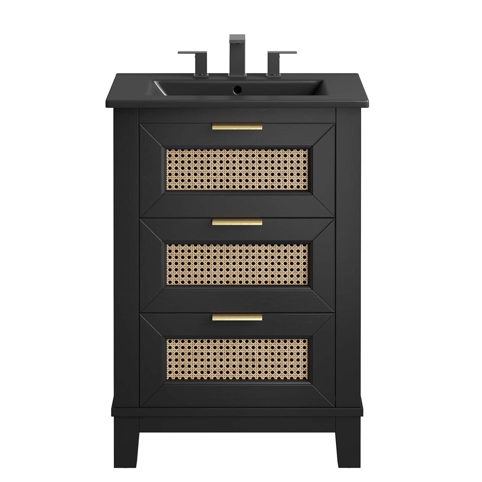 Dixie 24” Solid Wood Bathroom Vanity Cabinet By Modway - EEI-6724 | Bathroom Accessories | Modishstore - 6