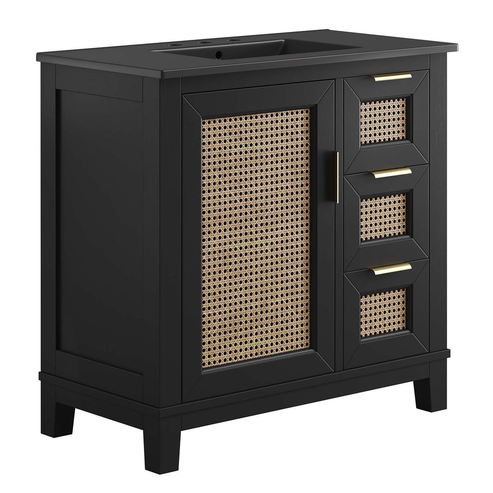 Dixie 36” Solid Wood Bathroom Vanity Cabinet By Modway - EEI-6726 | Bathroom Accessories | Modishstore - 2