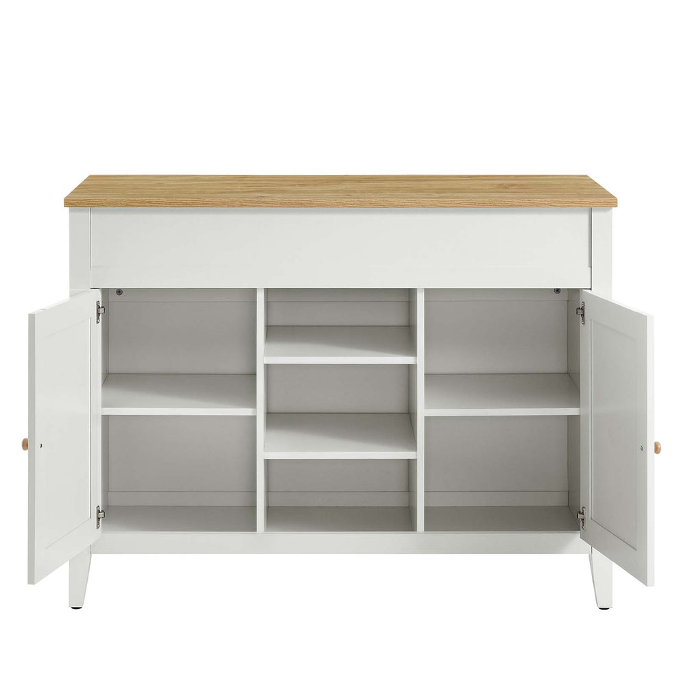 Garland Kitchen Island By Modway - EEI-6727 | Dining Sets | Modishstore - 11