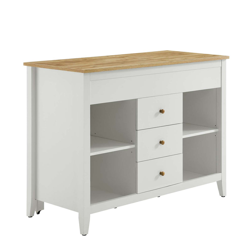 Farmstead Kitchen Island By Modway - EEI-6728 | Dining Sets | Modishstore - 2