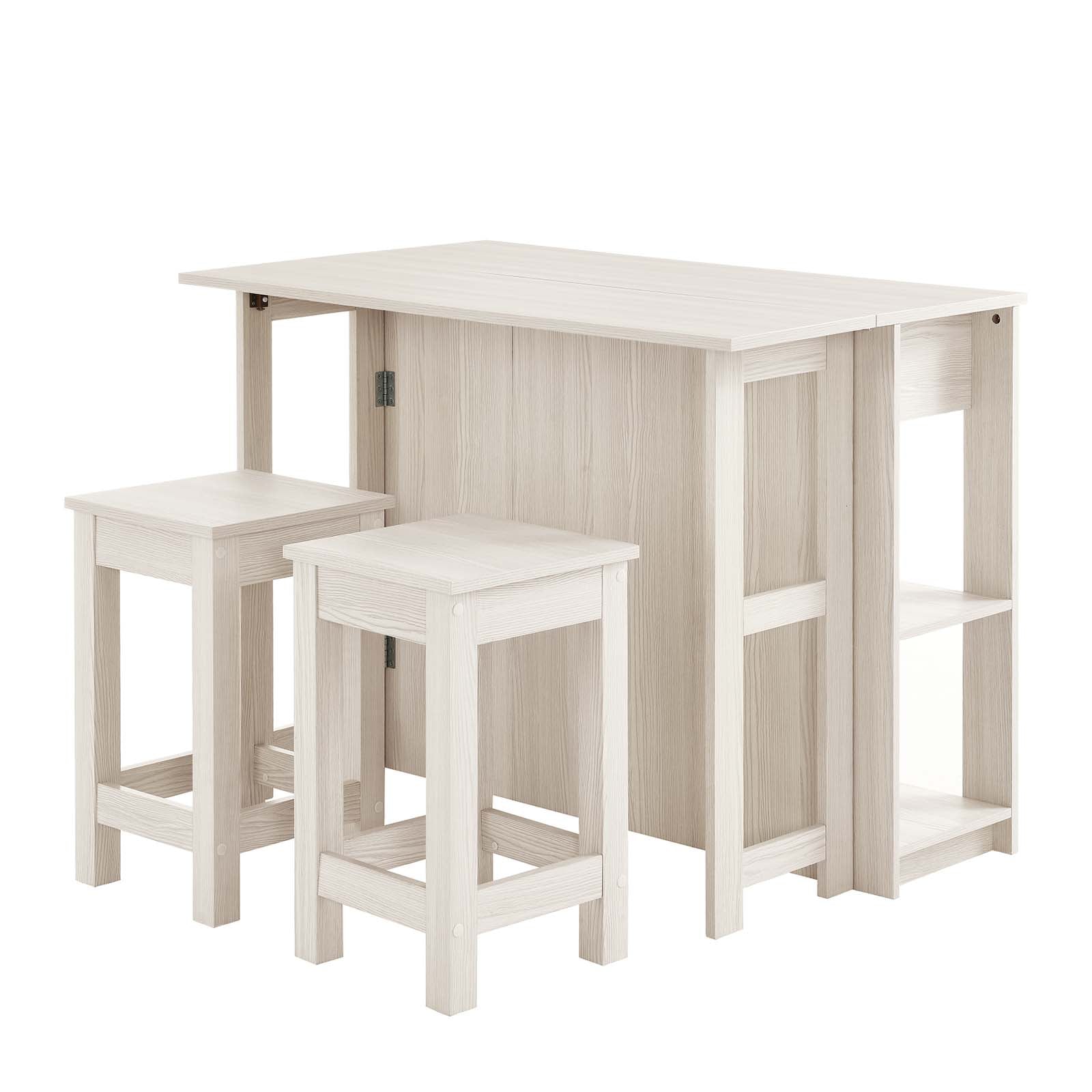 Meadowbrook 3-Piece Kitchen Island and Stool Set By Modway - EEI-6731 | Dining Sets | Modishstore - 7