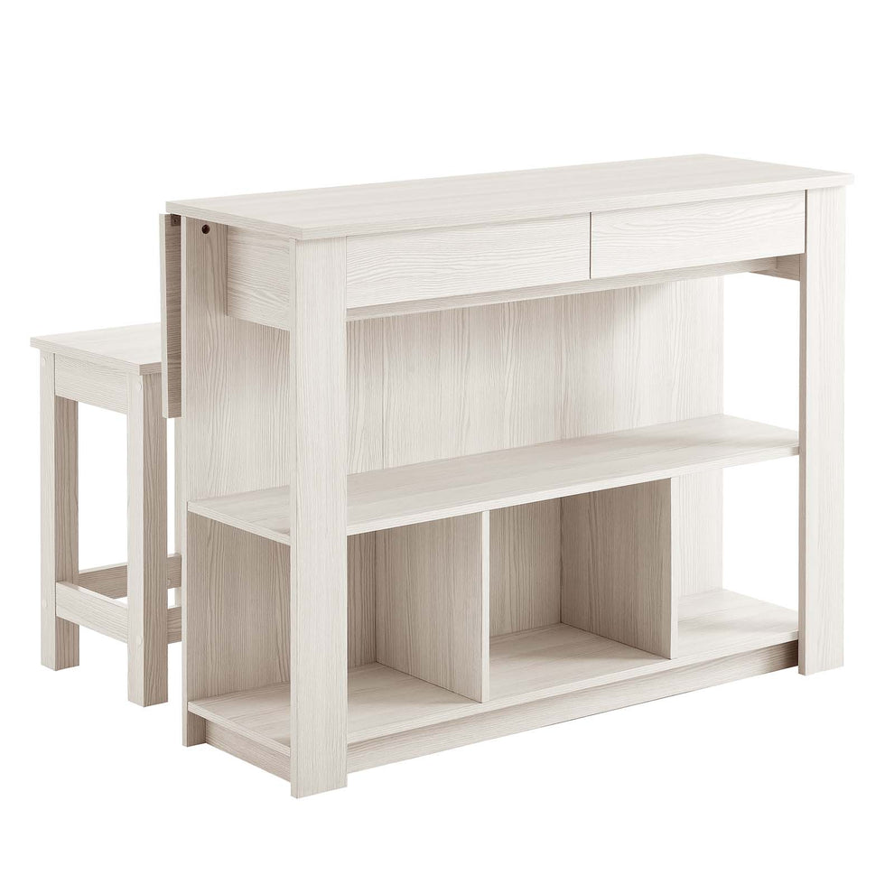 Meadowbrook 3-Piece Kitchen Island and Stool Set By Modway - EEI-6731 | Dining Sets | Modishstore - 9