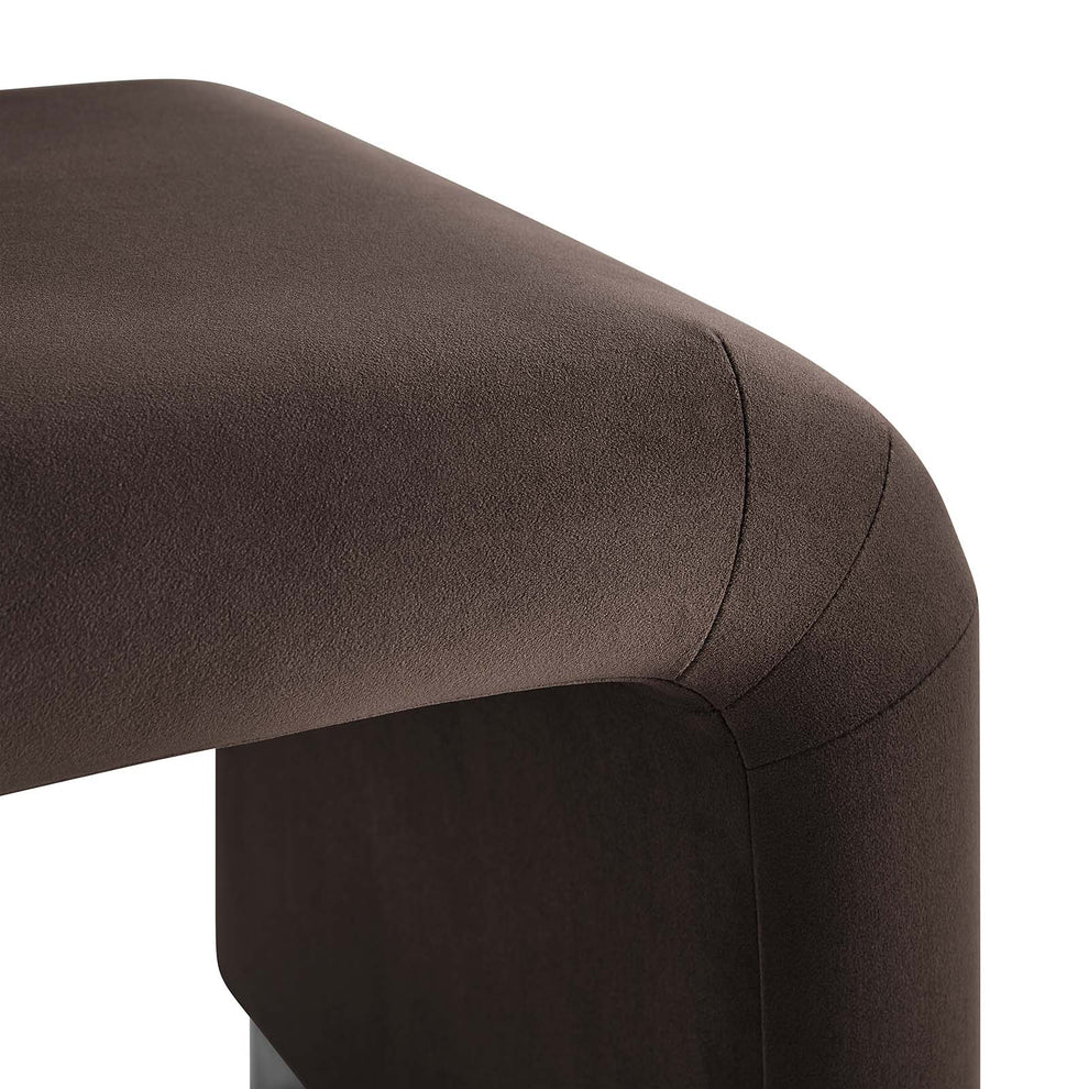 Koda Performance Velvet Waterfall Stool By Modway - EEI-6733 | Stools | Modishstore - 6