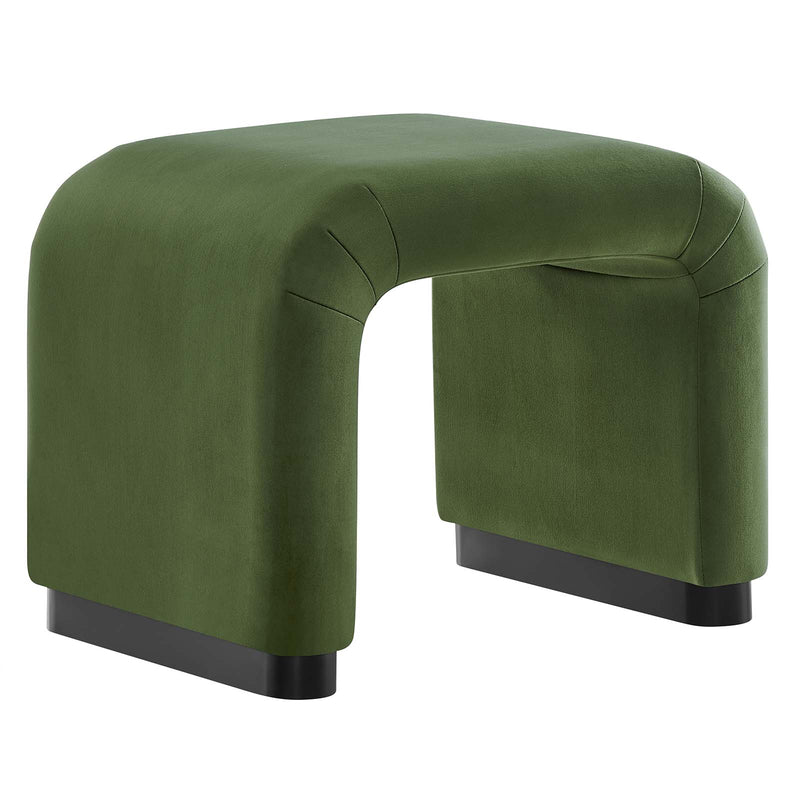 Koda Performance Velvet Waterfall Stool By Modway - EEI-6733 | Stools | Modishstore - 19