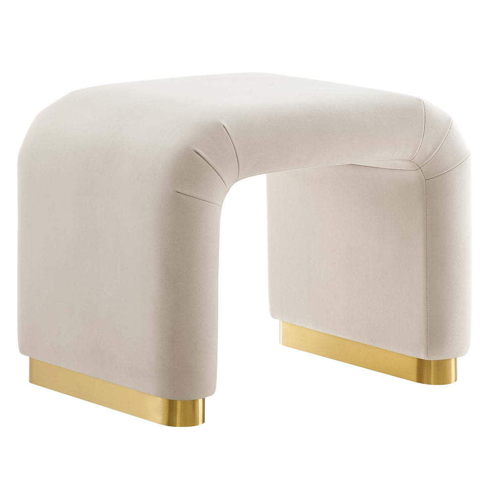 Koda Performance Velvet Waterfall Stool By Modway - EEI-6733 | Stools | Modishstore - 28