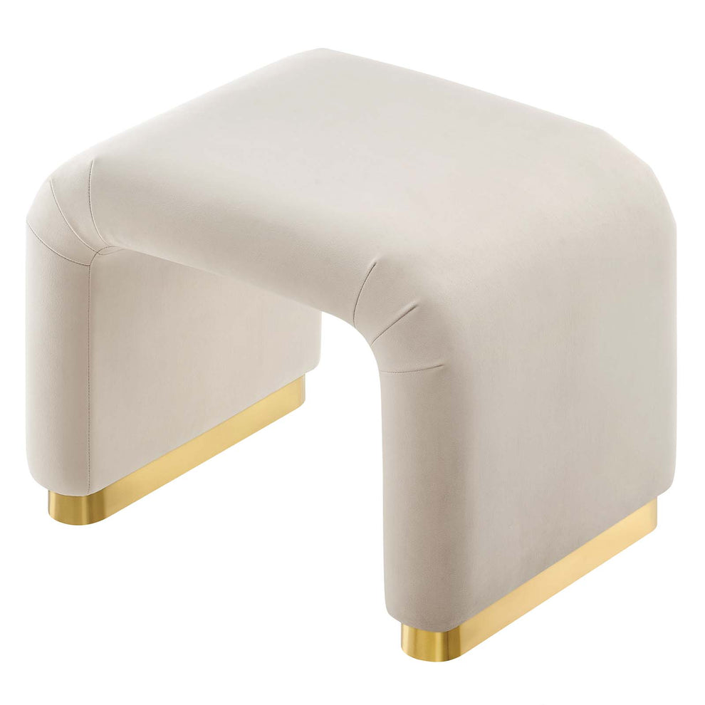 Koda Performance Velvet Waterfall Stool By Modway - EEI-6733 | Stools | Modishstore - 32