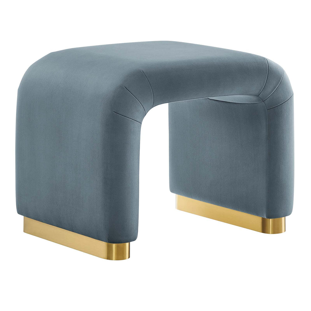 Koda Performance Velvet Waterfall Stool By Modway - EEI-6733 | Stools | Modishstore - 37