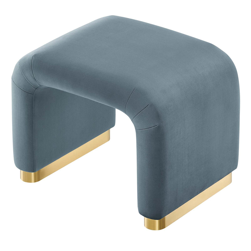 Koda Performance Velvet Waterfall Stool By Modway - EEI-6733 | Stools | Modishstore - 41