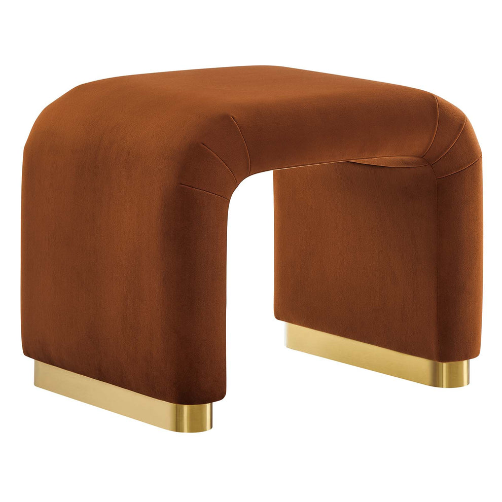 Koda Performance Velvet Waterfall Stool By Modway - EEI-6733 | Stools | Modishstore - 46