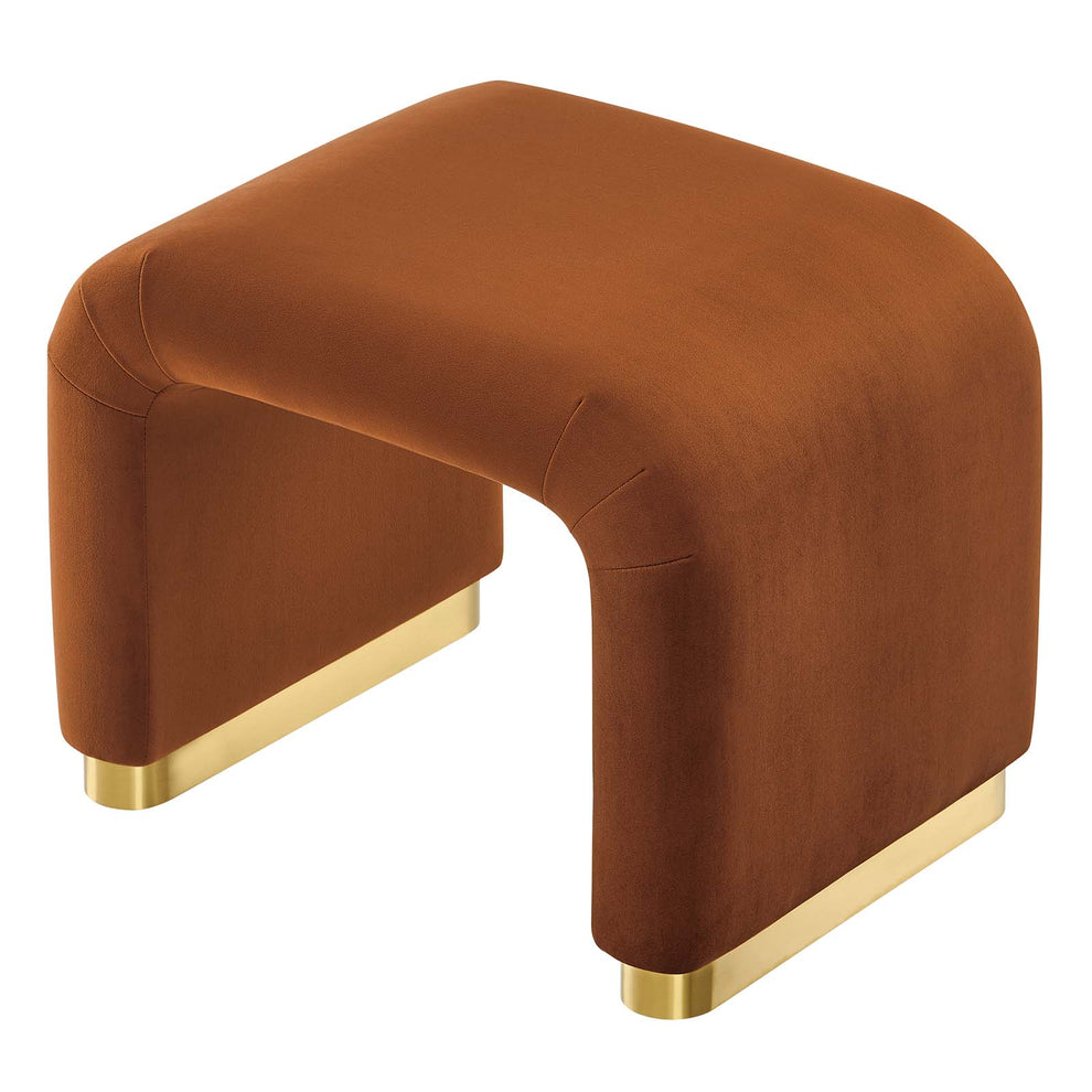 Koda Performance Velvet Waterfall Stool By Modway - EEI-6733 | Stools | Modishstore - 50