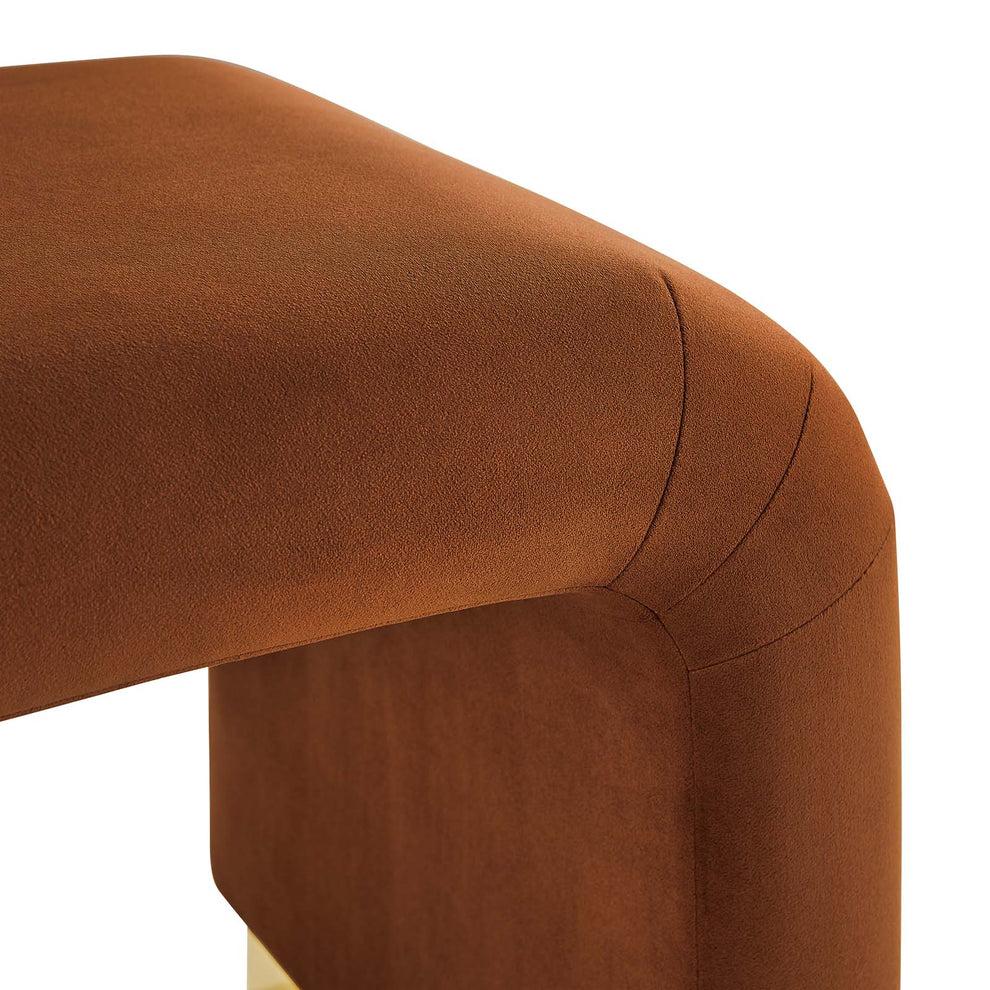 Koda Performance Velvet Waterfall Stool By Modway - EEI-6733 | Stools | Modishstore - 51