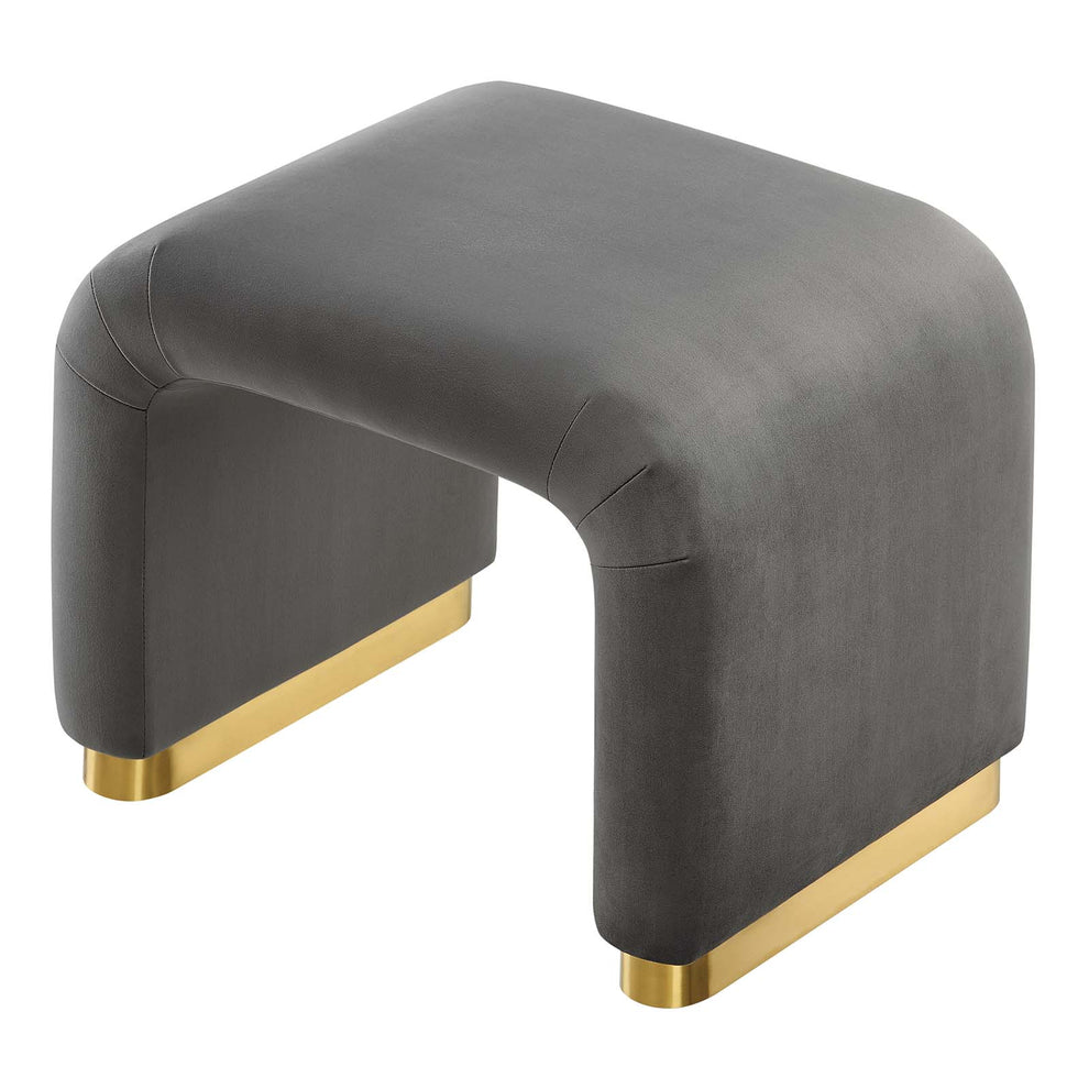 Koda Performance Velvet Waterfall Stool By Modway - EEI-6733 | Stools | Modishstore - 59