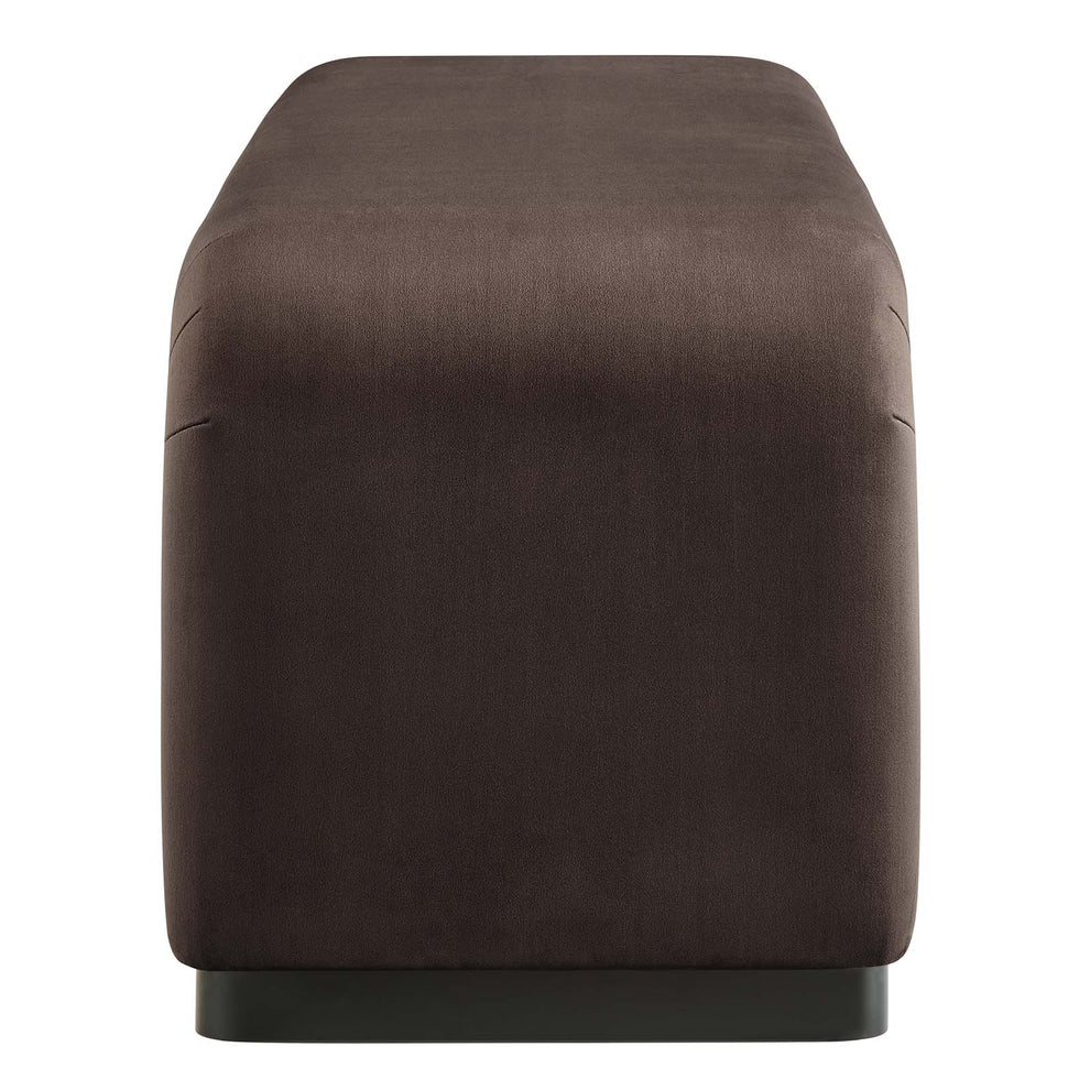 Koda Performance Velvet Waterfall Long Bench By Modway - EEI-6734 | Benches | Modishstore - 2