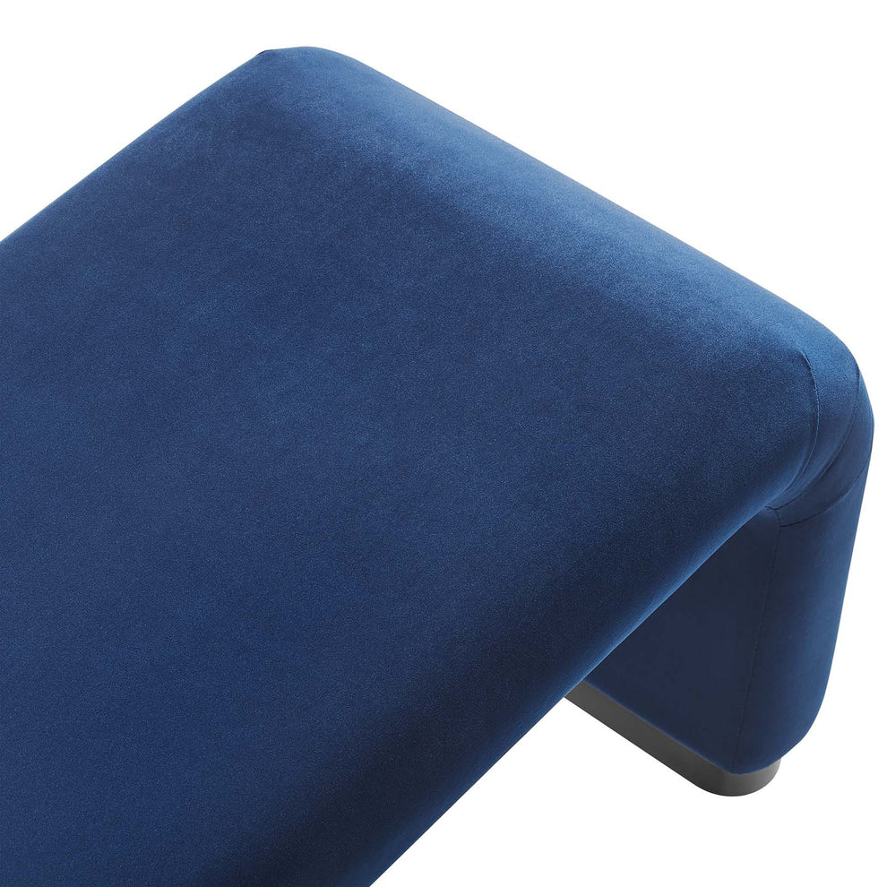 Koda Performance Velvet Waterfall Long Bench By Modway - EEI-6734 | Benches | Modishstore - 13