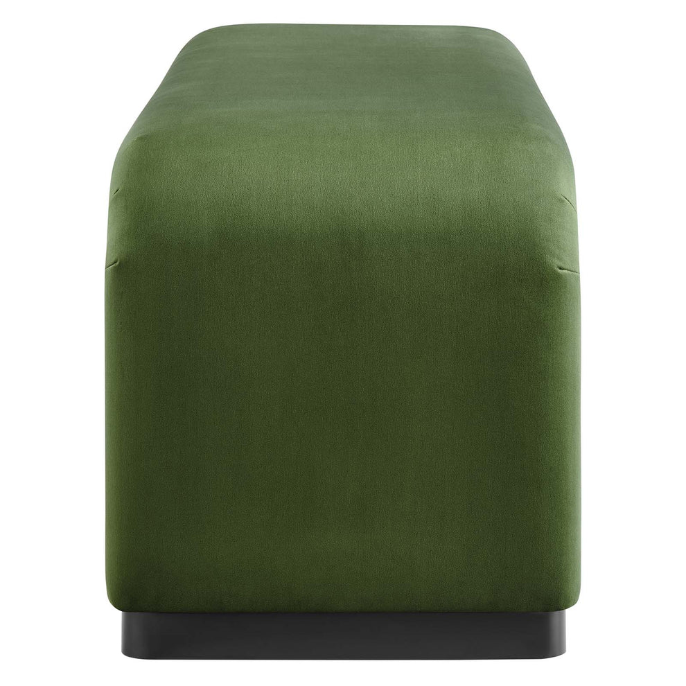 Koda Performance Velvet Waterfall Long Bench By Modway - EEI-6734 | Benches | Modishstore - 18