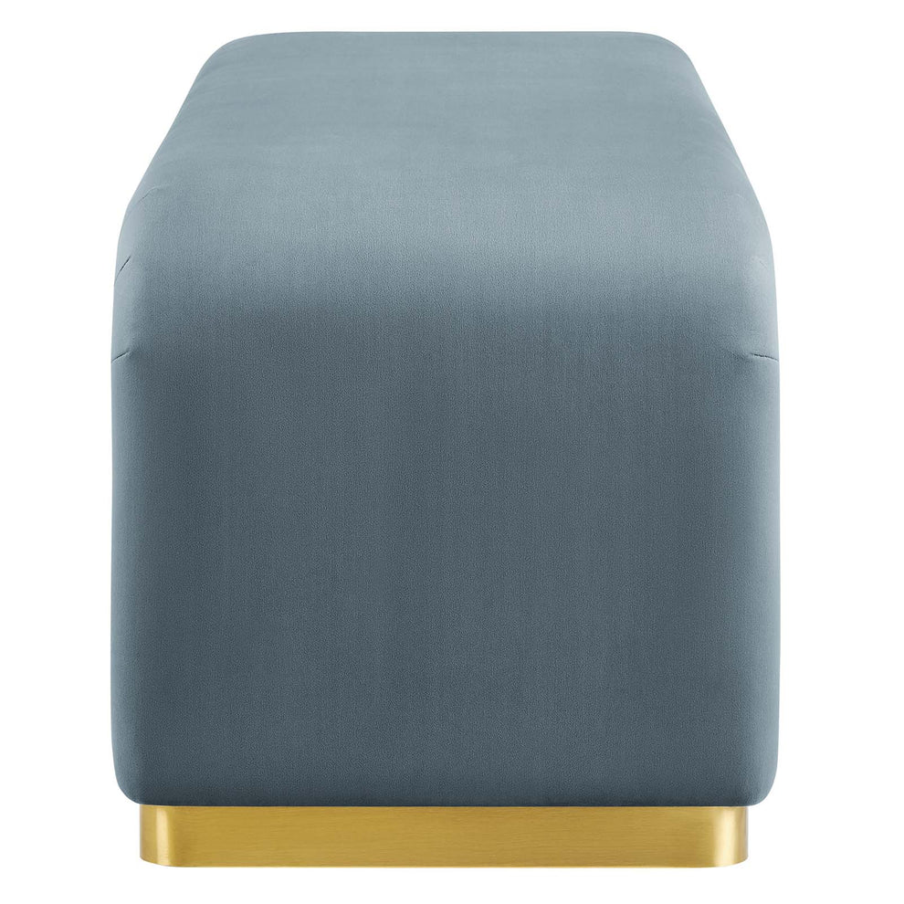 Koda Performance Velvet Waterfall Long Bench By Modway - EEI-6734 | Benches | Modishstore - 34