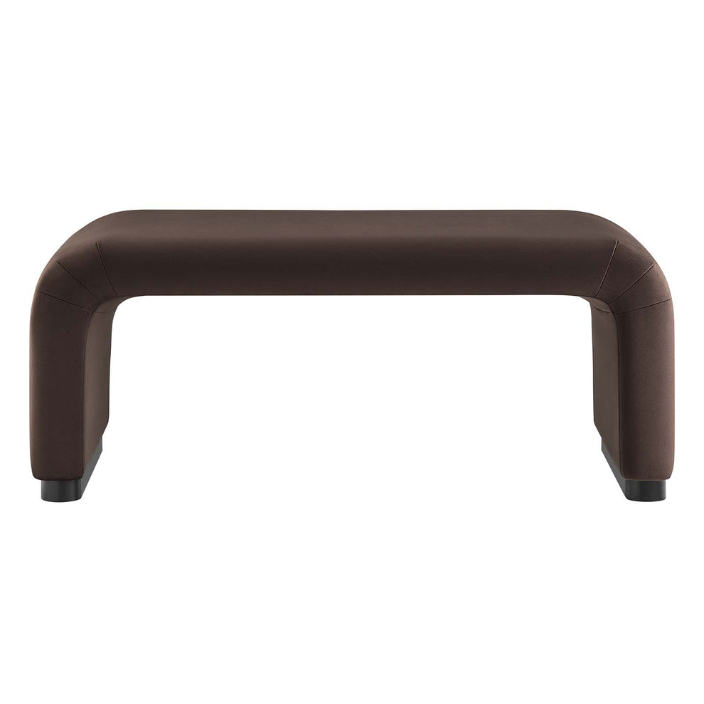 Koda Performance Velvet Waterfall Ottoman By Modway - EEI-6735 | Ottomans | Modishstore - 4